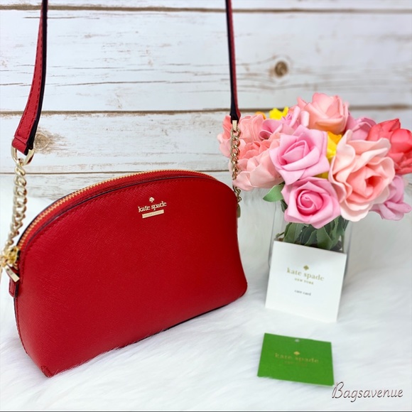 kate spade Handbags - Kate spade Hilli red crossbody shoulder bag